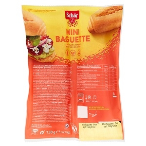 SCHAR BREAD MINI BAGUETTE 2PCS 150G