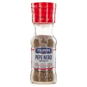 ITALPEPE GROUND BLACK PEPPER 30GR