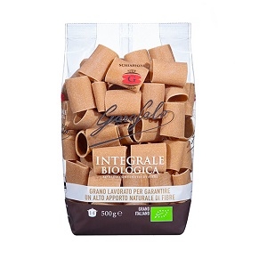 GAROFALO ORGANIC WHOLE WHEAT SCHIAFFONI 500G