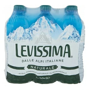 LEVISSIMA NATURAL WATER 6X50CL