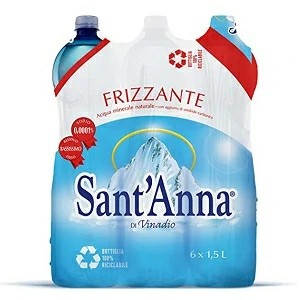 SANT'ANNA SPARKLING WATER 1,5L PET