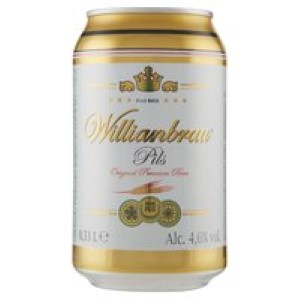 WILLIANBRAU PILSNER BEER CAN 33CL