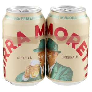 MORETTI BEER CAN 2X 33CL