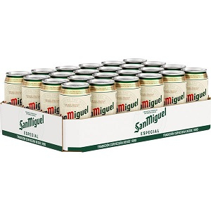 BOX SAN MIGUEL BEER CAN 24X 50CL